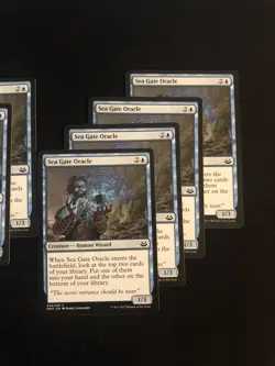 4 x Sea Gate Oracle(NM) - Modern Masters 2017 - MTG - Image 3