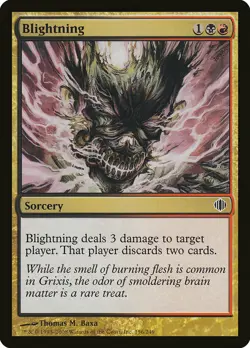 1x Blightning - LP - Shards of Alara - SPARROW MAGIC mtg - Image 1