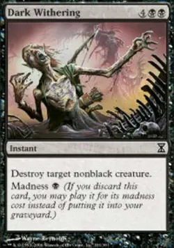 4 Dark Withering 4x x4 - LP - Time Spiral - SPARROW MAGIC - mtg - - Image 1