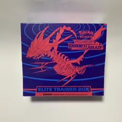Pokemon Sword & Shield Darkness Ablaze Elite Trainer Box TCG / Factory Sealed / - Image 1