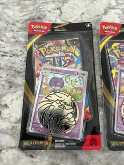 Pokemon Mega Evolution Single Pack Booster Blister Full Art Set, Lot 2 - Image 4