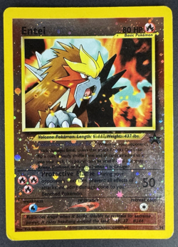 Entei 34 Holo Swirl - Wizards of the Coast Black Star Promos - Pokemon TCG - MP - Image 1