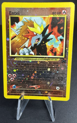 Entei 34 Holo Swirl - Wizards of the Coast Black Star Promos - Pokemon TCG - MP - Image 3