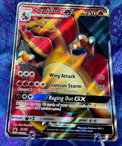 MP/HP CHARIZARD GX Sun & Moon SM60 Holo Black Star Promo Pokemon TCG 2017 - Image 1