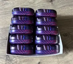 Lot of 10 Sealed Mini Tins Pokemon TCG Mega Evolution Mega Heros W/ Display Box - Image 2