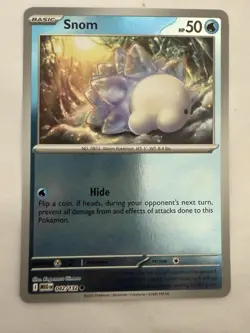 Snom 042/132 Common Reverse Holo - Pokemon TCG Mega Evolution - NM - Image 1