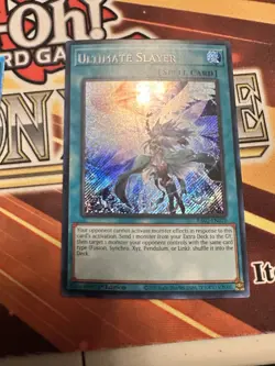 Ultimate Slayer RA02-EN070 Secret Rare 1st Edition NM Yugioh - Image 1