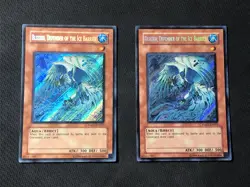 Blizzed, Defender Of The Ice Barrier (2x) HA01-EN001 Secret Rare UNL NM Yugioh - Image 1