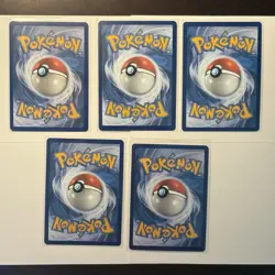 Delphox Braixen Fennekin Pokemon Card Lot - X5 Unique Cards - A67 - Image 2
