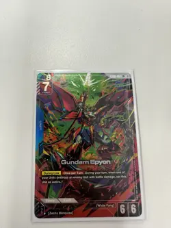 Gundam TCG Card Game Dual Impact GD02-002 LR+ Gundam Epyon OZ-13M Bandai Alt Art - Image 1