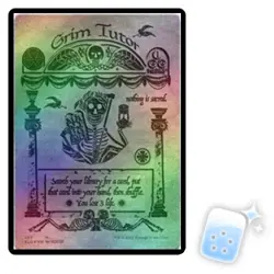 FOIL GRIM TUTOR (365) Secret Lair Magic MTG MINT CARD - Image 1