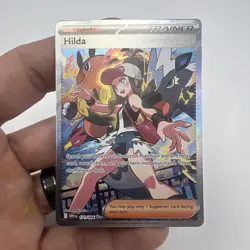 Pokemon Card Hilda 171/086 White Flare English Scarlet&Violet NM Pack Fresh - Image 1