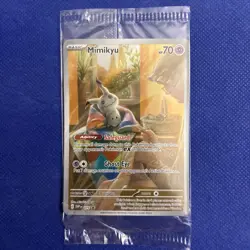 Mimikyu 075 SEALED Promo Paldean Fates Promo Card ETB - Image 1