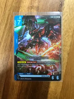 Gundam Card Game Gundam Epyon GD02-002 LR English QTY - Image 1