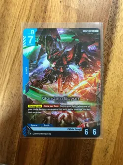 Gundam Card Game Gundam Epyon GD02-002 LR English QTY - Image 3