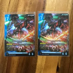 Gundam Card Game Gundam Epyon GD02-002 LR English QTY - Image 5