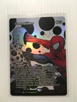 MTG Comeuppance Full Art Foil Spider-Man #001 - Image 1