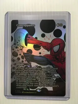 MTG Comeuppance Full Art Foil Spider-Man #001 - Image 3