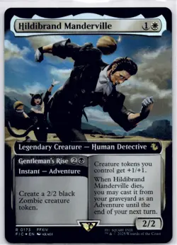 MTG Hildibrand Manderville (Extended Art) Foil NM Commander: FINAL FANTASY Magic - Image 1