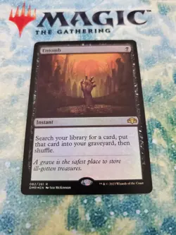Mtg. Entomb. Foil. Dominaria Remastered. Pack Fresh - Image 1