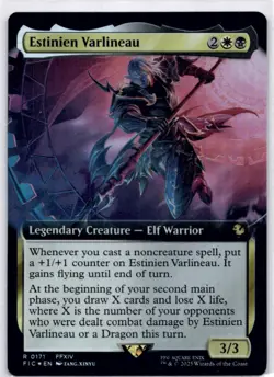 MTG Estinien Varlineau (Extended Art) Foil NM Commander: FINAL FANTASY Magic 171 - Image 1