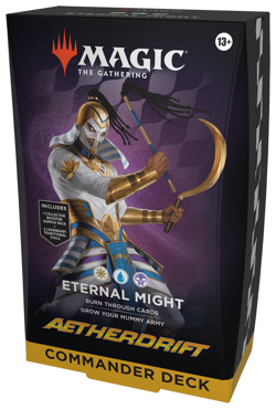 MTG Magic - ETERNAL MIGHT - Commander AETHERDRIFT Deck Precon - ENGLISH / NEW - Image 1