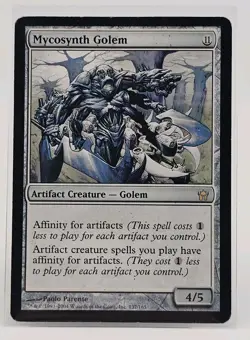 Mycosynth Golem - Fifth Dawn - Magic The Gathering MTG - Image 1