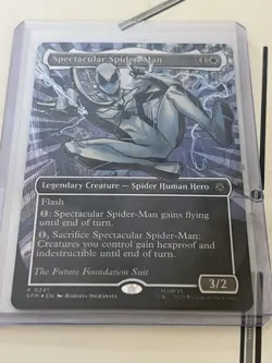 Spectacular Spider-Man (0241) (Borderless) (Textured Foil) - Image 1