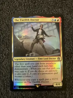 Magic The Gathering MTG - The Twelfth Doctor Foil - UB Doctor Who - Image 1