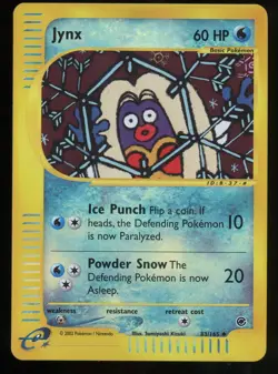 Pokemon 2002 Expedition - Jynx - Reverse Holo - 83 - Image 1