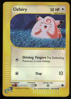 Pokemon 2002 Expedition - Clefairy - Reverse Holo - 101 - Image 1