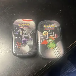 Pokemon TCG - Unova Mini Tin Set of 2 Black Bolt - Factory Sealed - Image 1