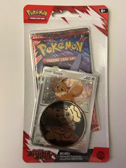 Pokemon Collector Bundle - Pikachu ETB + Eevee Evolution Poster Set + Promo Coin - Image 3