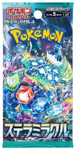 Pokemon Stellar Miracle SV7 Japanese Sealed Booster Pack - US SELLER - Image 2