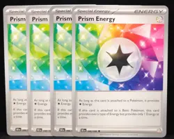 4 x Prism Energy 086/086 - Black Bolt - Pokemon TCG - Playset - Image 1