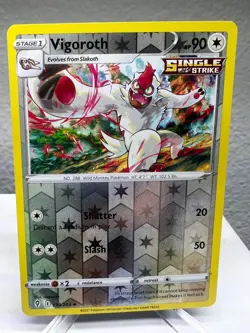 Reverse Holo Vigoroth 130/203 Uncommon Evolving Skies Pokemon TCG - Image 1