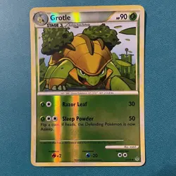 Pokemon TCG: Grotle Unleashed 31/95 Reverse Holo, English, MP - Image 1