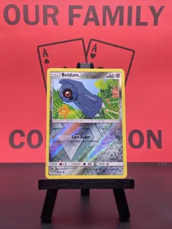 Beldum 83/145 SM: Guardians Rising Reverse Holo Common Pokemon TCG 2017 VLP - Image 1
