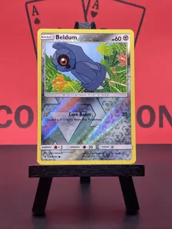Beldum 83/145 SM: Guardians Rising Reverse Holo Common Pokemon TCG 2017 VLP - Image 2