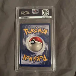 1999 Pokemon Fossil Dragonite #4/62 1st Edition Holo PSA 7 - Image 2