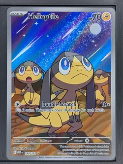 Pokemon Mega Evolution Helioptile 143/132 Super Rare - Image 1