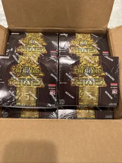 2 Yu-Gi-Oh! 25th Anniversary Quarter Century Bonanza Booster Boxes Sealed New - Image 3