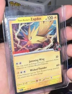 Pokemon Card Team Rocket's Zapdos GAMESTOP STAMPED!!! 1/30 Or 2 /55 - Image 3