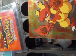 #126 Magmar Silver Foil Topps TV Animation Series 3 Pokemon Card 2000 - Image 2