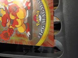 #126 Magmar Silver Foil Topps TV Animation Series 3 Pokemon Card 2000 - Image 4