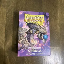 Dragon Shield 60 Japanese Small Size Deck Protector Card Sleeves Matte Nebula - Image 1