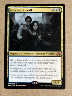Gisa and Geralf - Zombie Commander Deck - MTG, Magic Cards - Image 1