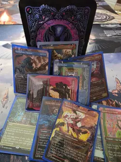 ViVi Ornitier Custom 100 CEDH Deck Fan Art MTG Proxies Sleeves and Box +15 SB! - Image 1