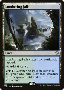 2x Lumbering Falls Commander 2021 NM MTG - Image 1