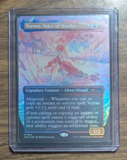 MTG Veyran, Voice of Duality Rainbow Foil from Secret Lair Drop NM - Image 2